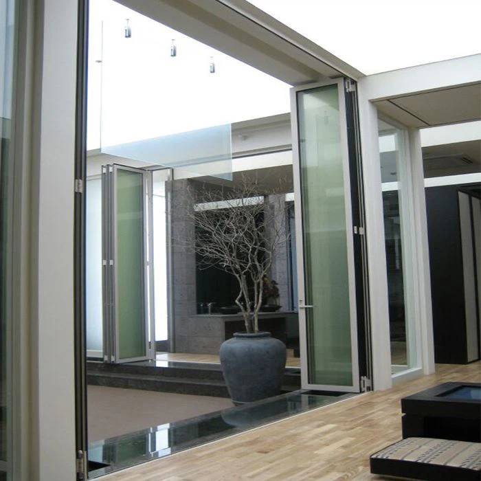 モダンなアルミニウムドア