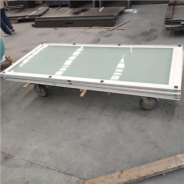 アルミすりガラスドア